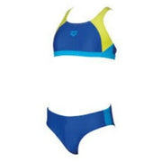 ONLY SIZE 26 - GIRLS' REN BIKINI - BLUE/GREEN - OntarioSwimHub